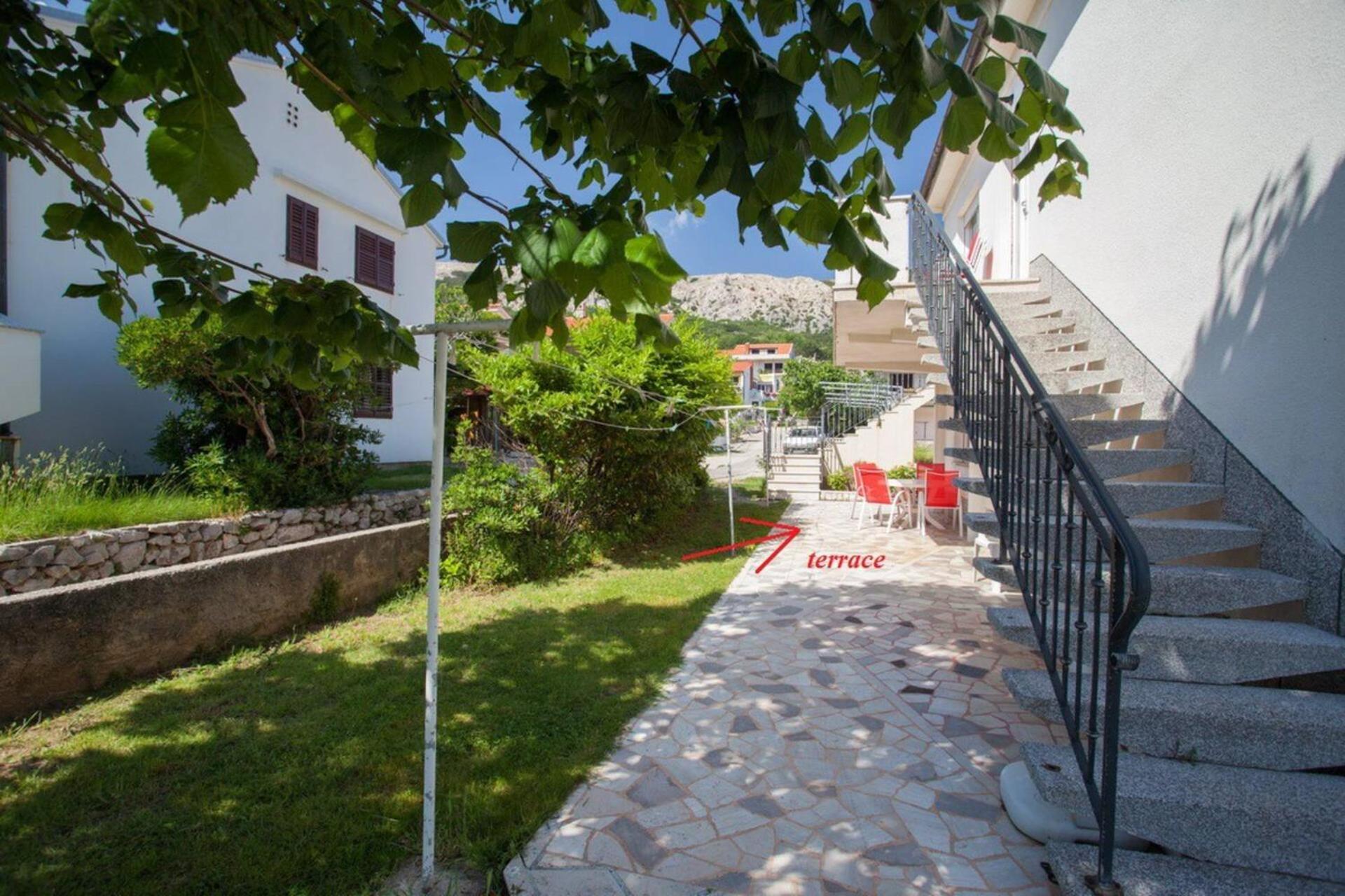 Apartments & Rooms Dekanic Baška Eksteriør bilde